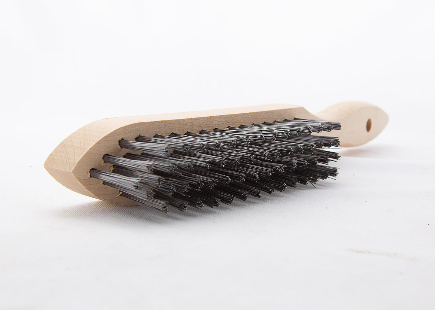 Showing our 4 row wire brush