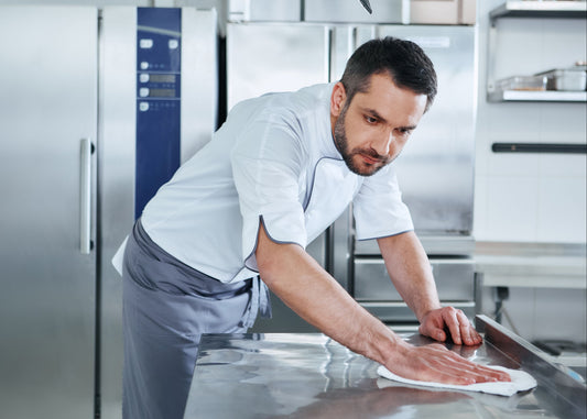 sanitiser for surfaces in kitchens and other food preparation areas