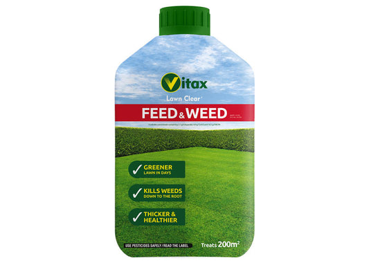 the container of our feed and weed with a coverage of 200 metres