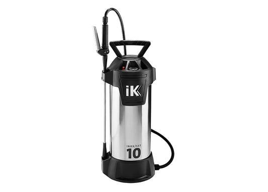 stainless steel compression sprayer with 10 litre capacity