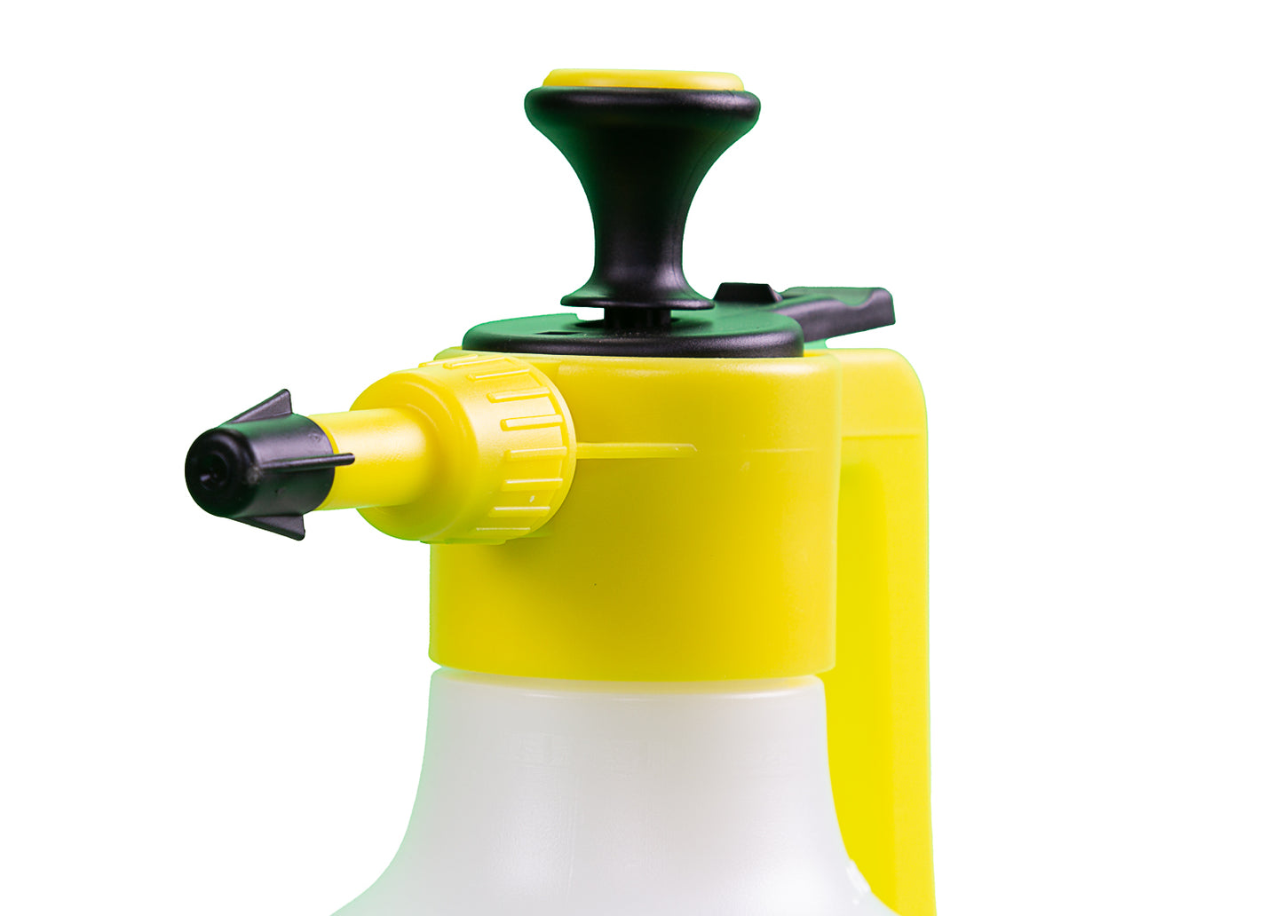 photo showing the nozzle and compressor of our plant misting sprayer