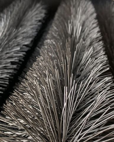 photo showing a close up of our gutter brush