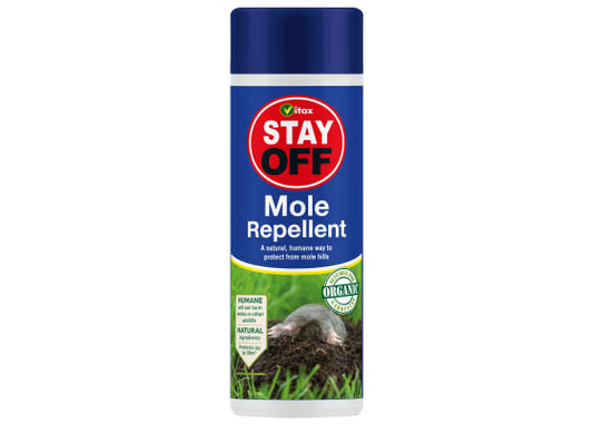 mole repellent powder to stop moles in gardens
